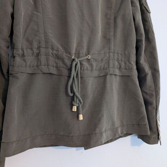 Anthro Daughters of the Liberation Jacket Utility Double Breasted Military 0 - Picture 8 of 10